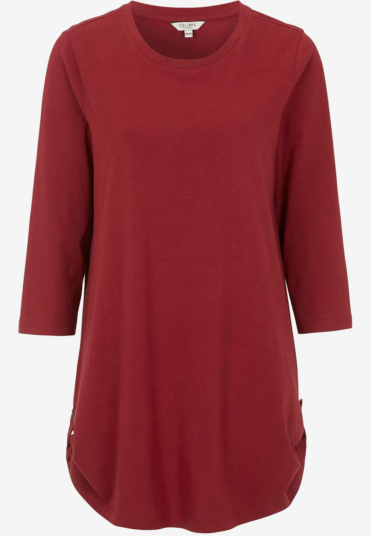3/4 Ærmet|Toppe-Cellbes of Sweden Jerseytunika med 3/4 ærme Alexia 2-pack Vinrød + Sort