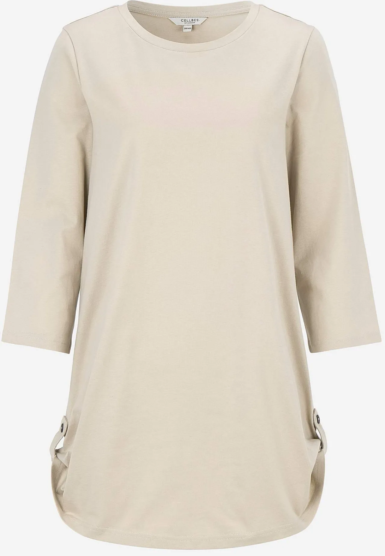 3/4 Ærmet|Toppe-Cellbes of Sweden Jerseytunika med 3/4 ærme Alexia 2-pack Marine+Lys beige