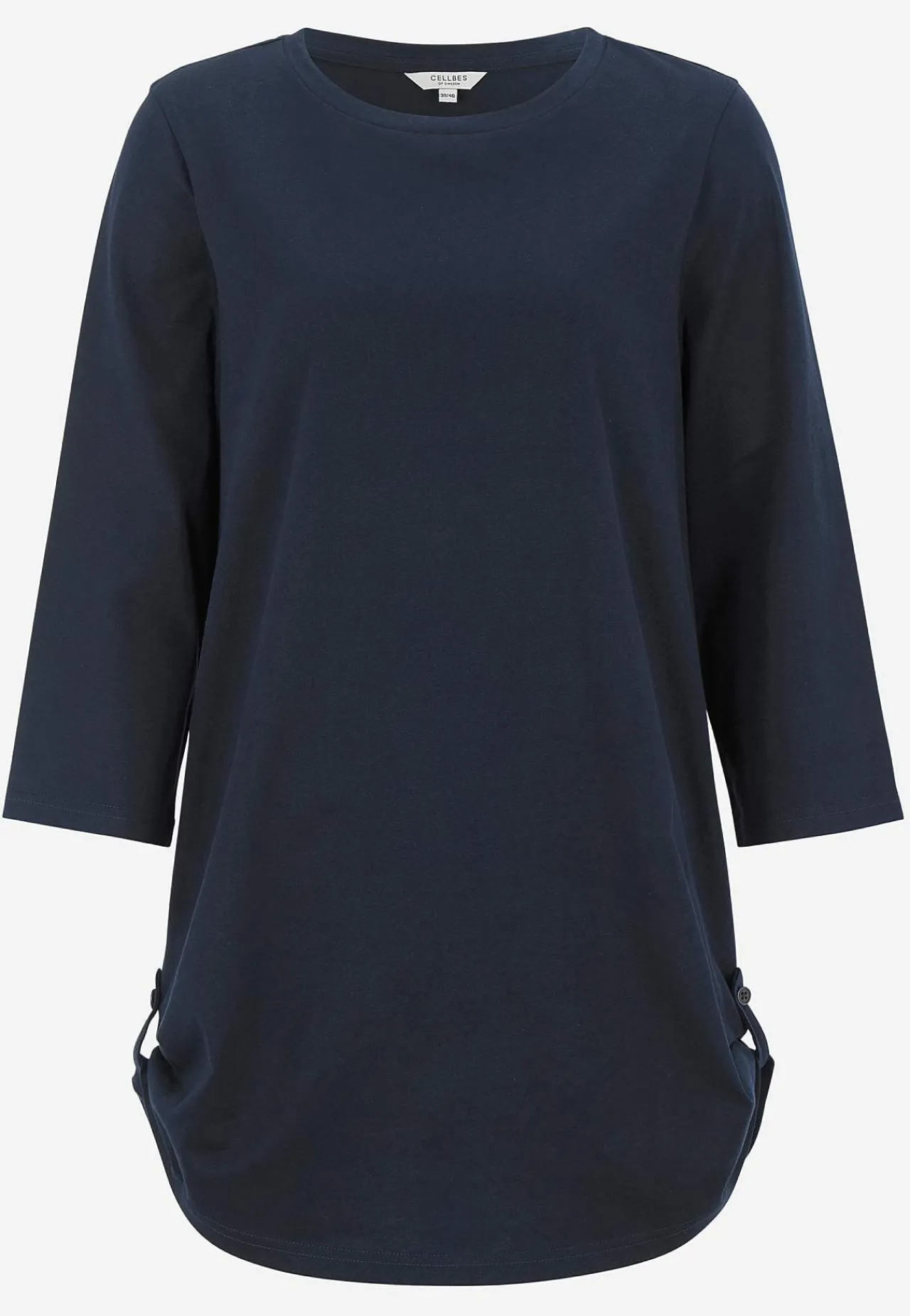 3/4 Ærmet|Toppe-Cellbes of Sweden Jerseytunika med 3/4 ærme Alexia 2-pack Marine+Lys beige