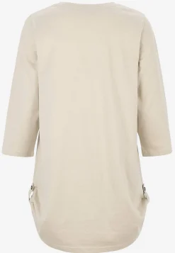 3/4 Ærmet|Toppe-Cellbes of Sweden Jerseytunika med 3/4 ærme Alexia 2-pack Marine+Lys beige