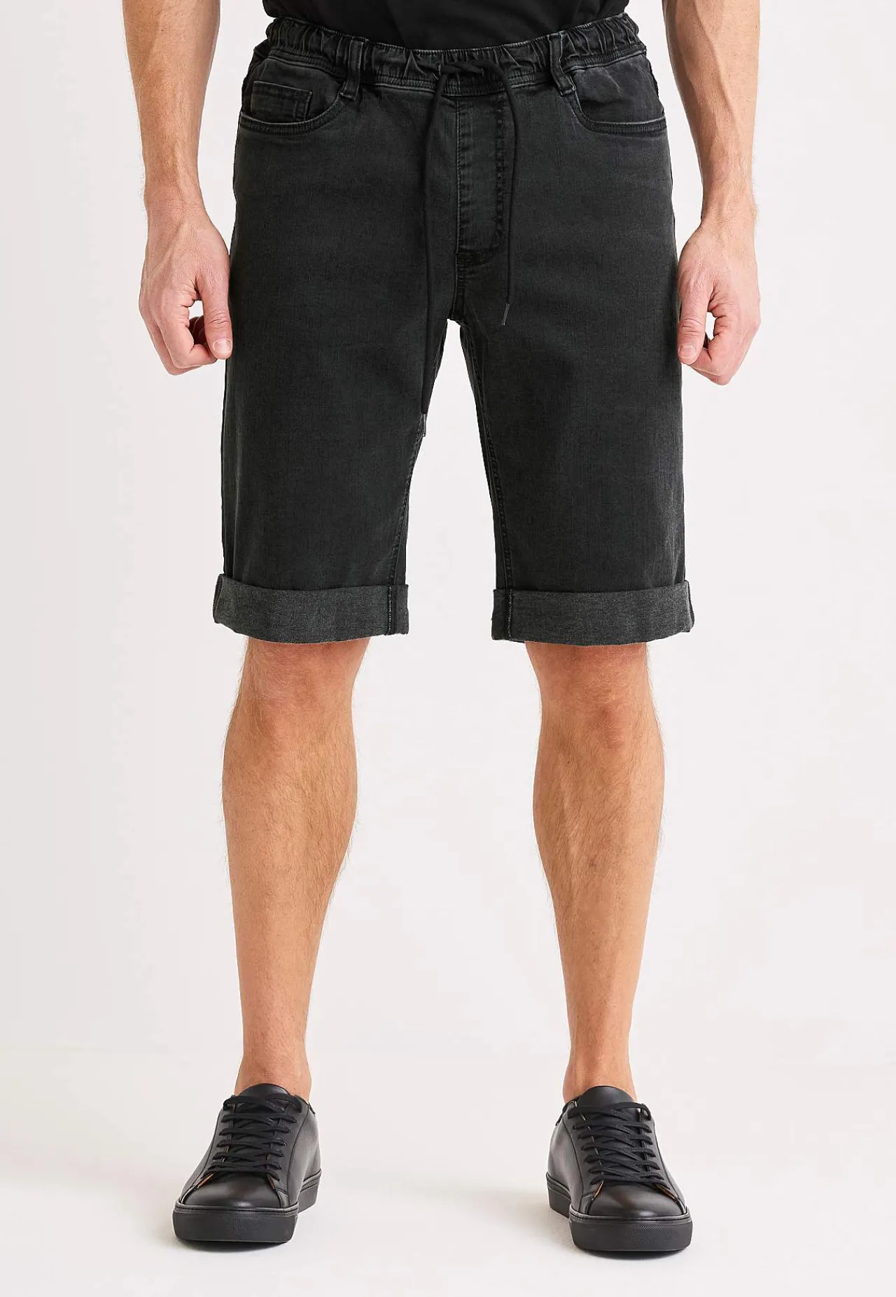 Shorts-Cellbes of Sweden Joggershorts med elastisk talje Grå / Denim