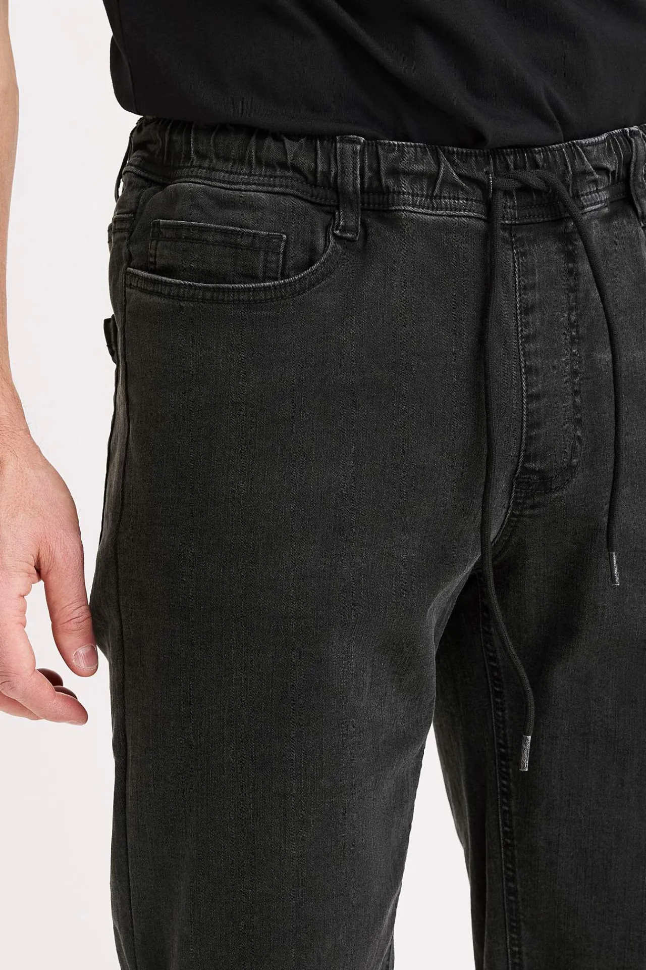 Shorts-Cellbes of Sweden Joggershorts med elastisk talje Grå / Denim