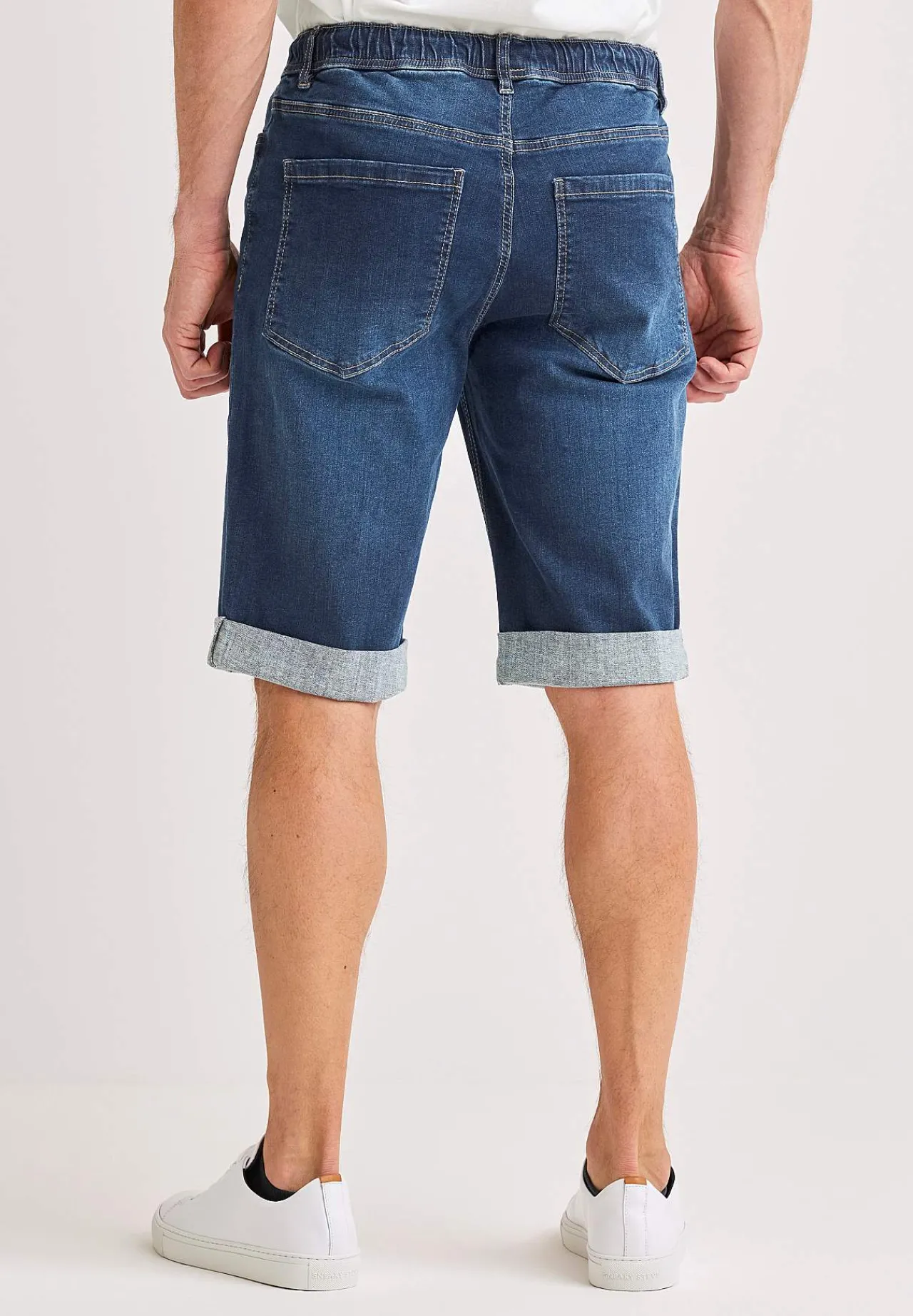 Shorts-Cellbes of Sweden Joggershorts med elastisk talje Mellemblå / Denim