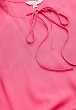 Festkjoler|Festkjoler-Cellbes of Sweden Kjole med volanter Mørk rosa