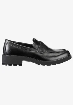 Lædersko|Loafers- Klassisk skindloafer Metropole Vienna Sort