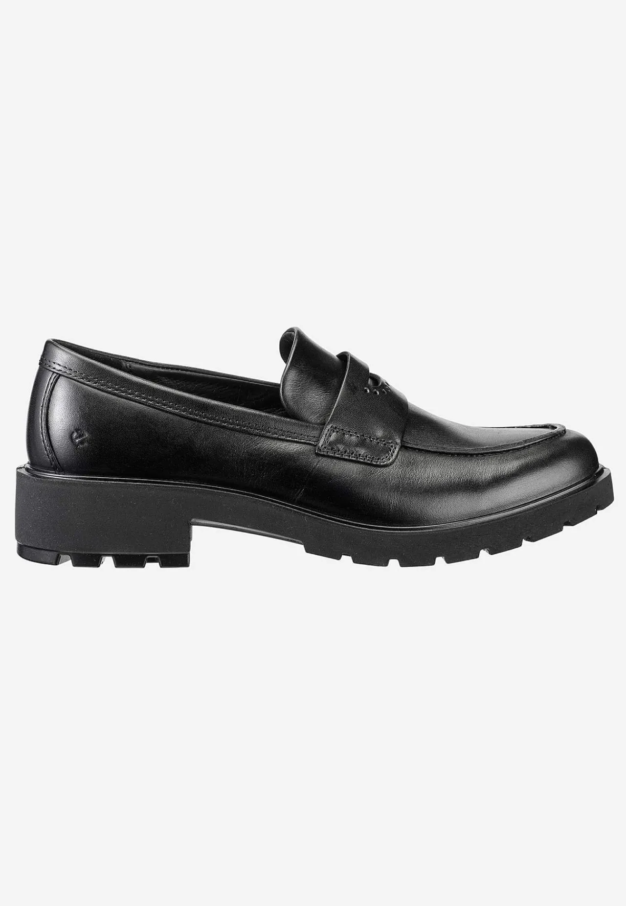 Lædersko|Loafers- Klassisk skindloafer Metropole Vienna Sort