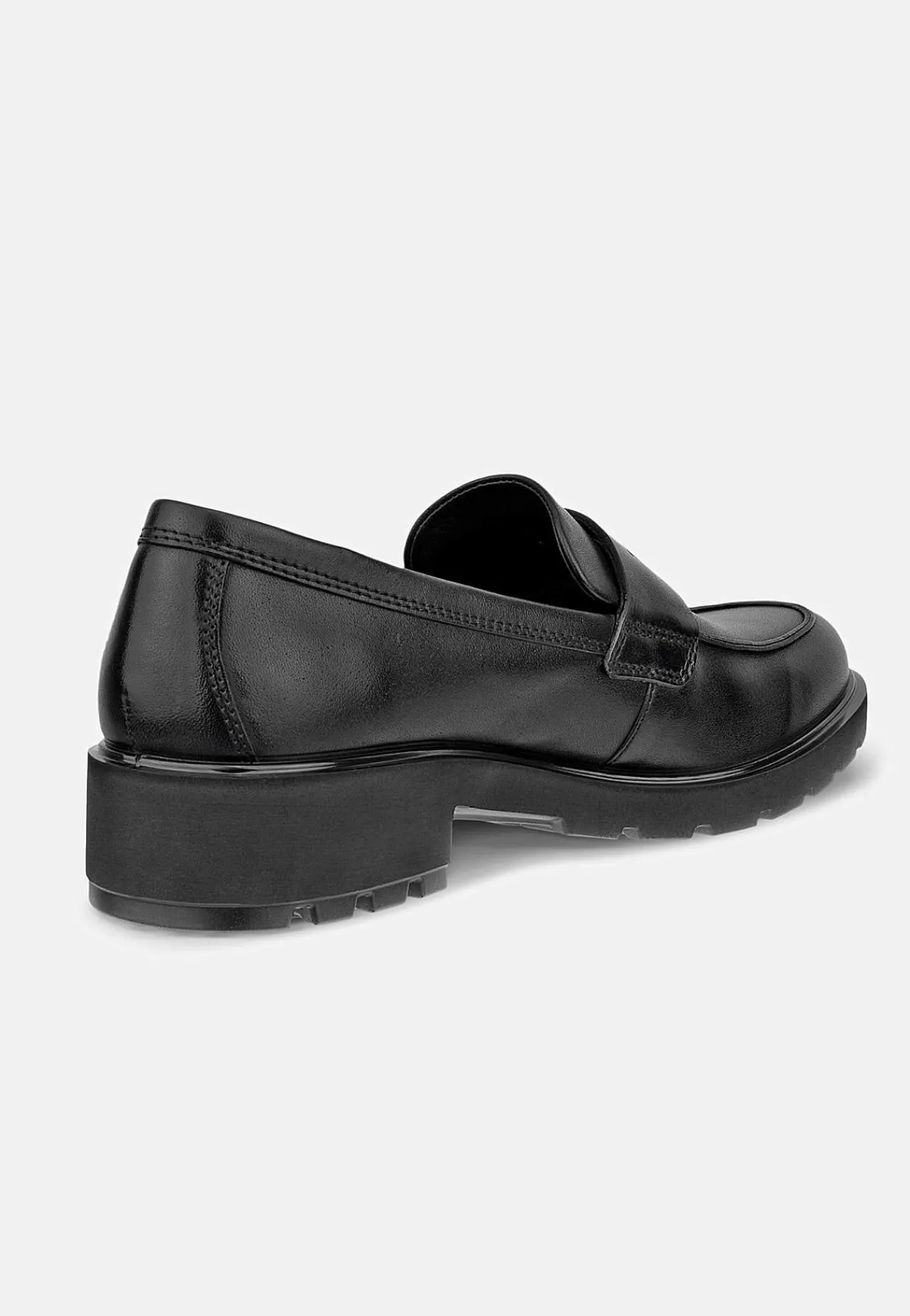 Lædersko|Loafers- Klassisk skindloafer Metropole Vienna Sort