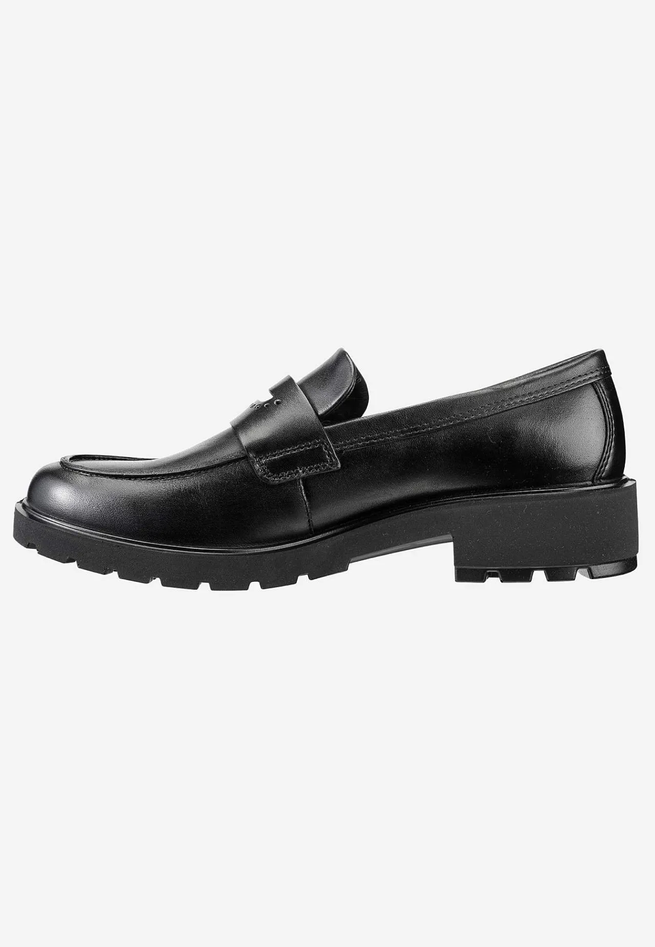 Lædersko|Loafers- Klassisk skindloafer Metropole Vienna Sort