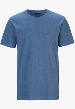 T-Shirts-Cellbes of Sweden Klassisk t-shirt 2-pack Blåmeleret + Gråmeleret
