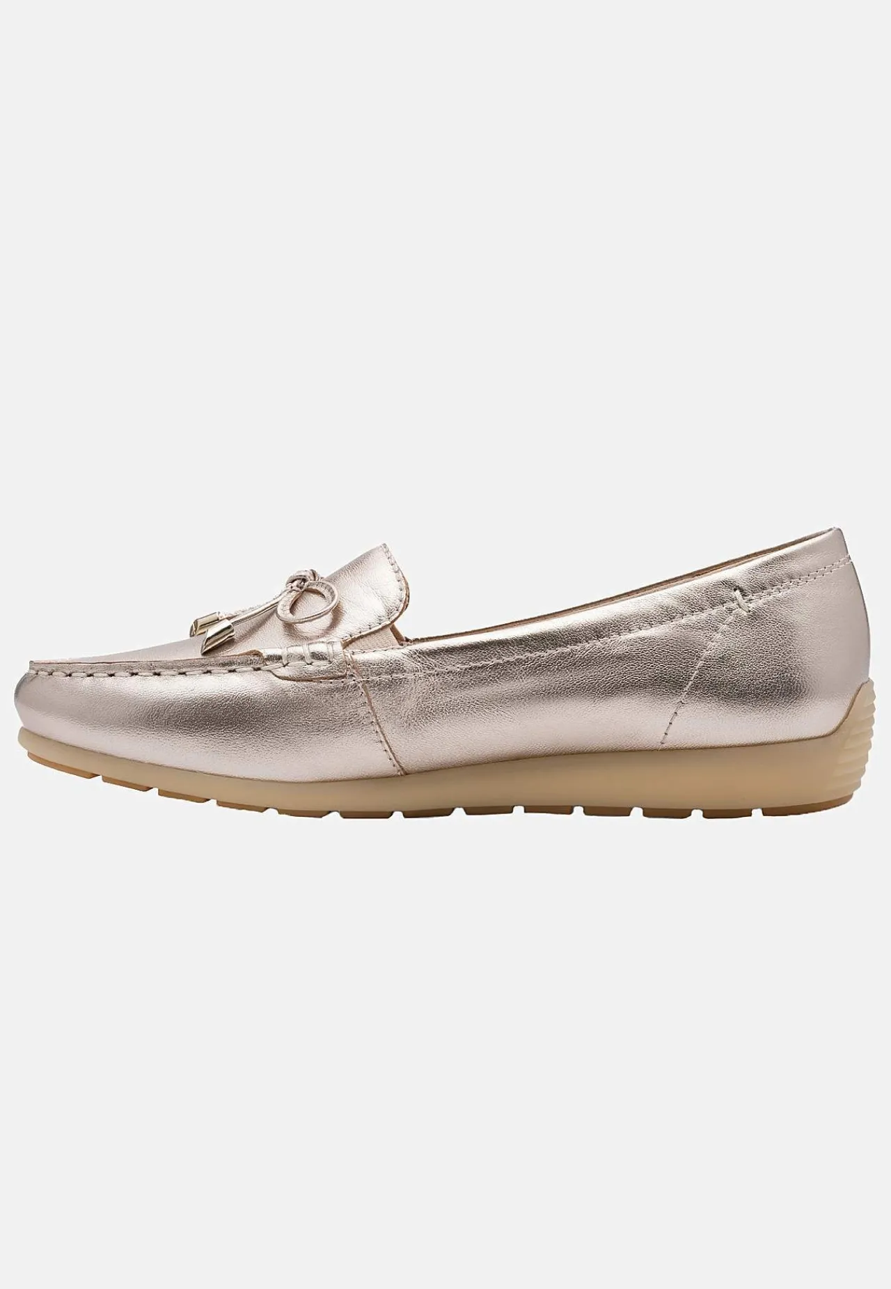 Lædersko|Loafers-Tamaris Komfortabel skindloafer | Cellbes