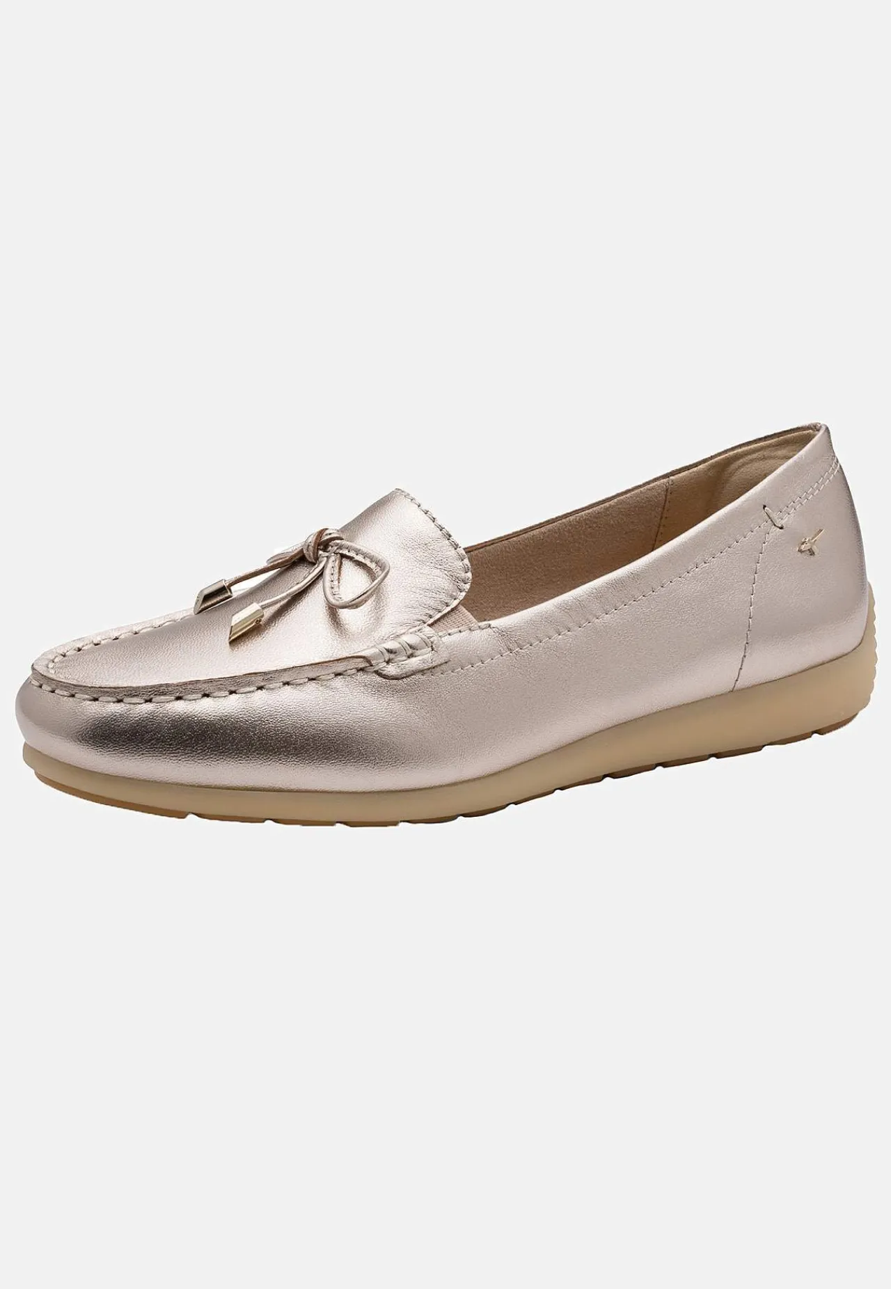 Lædersko|Loafers-Tamaris Komfortabel skindloafer | Cellbes