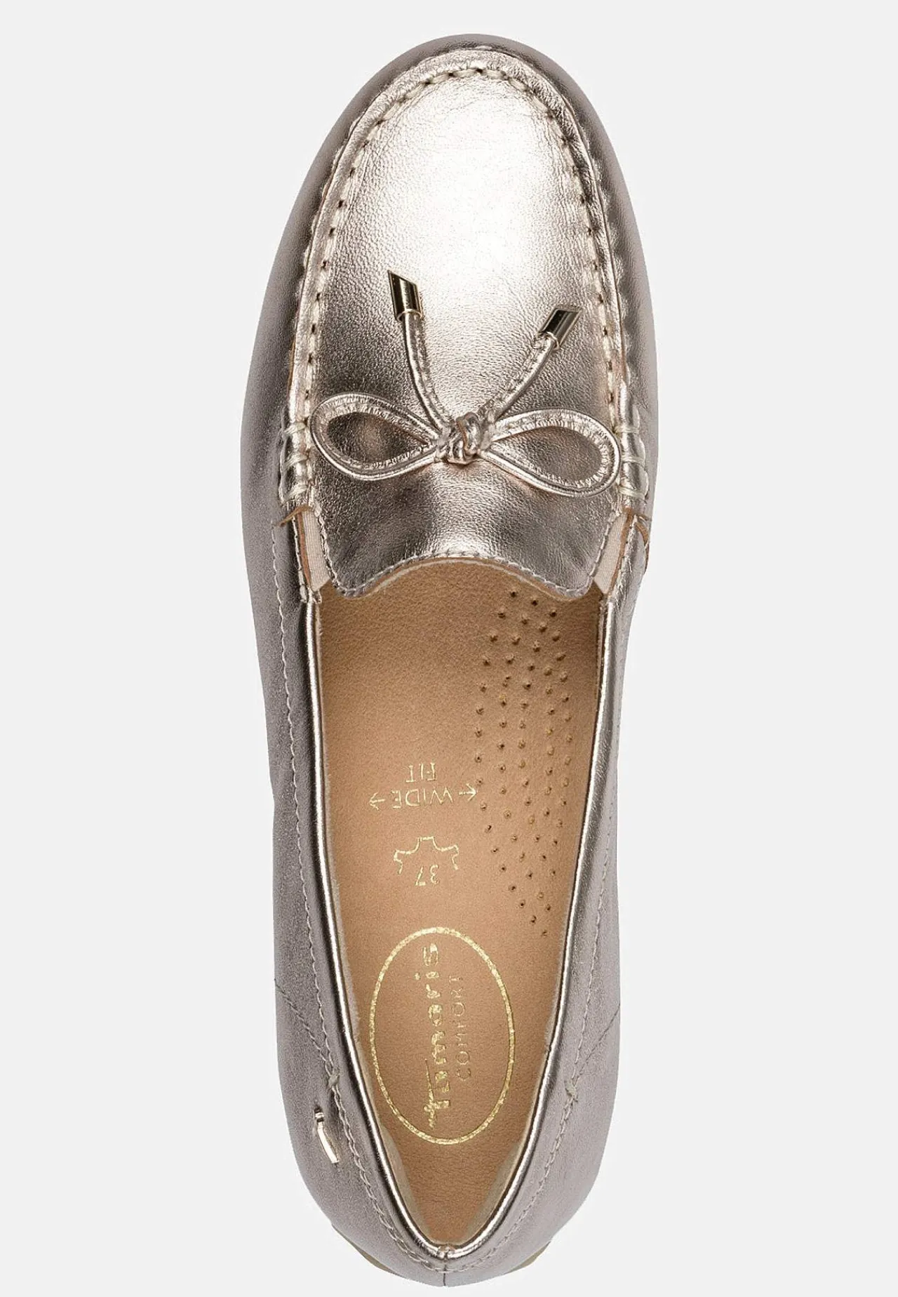 Lædersko|Loafers-Tamaris Komfortabel skindloafer | Cellbes