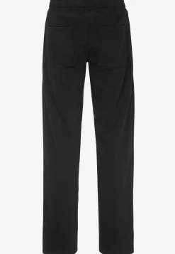 Bukser|Bukser- Komfortable joggingbukser med baglommer Sort