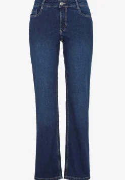 Straight Fit|Stretch Jeans-Cellbes of Sweden Komfortable stretchjeans med lige ben Mellemblå / Denim