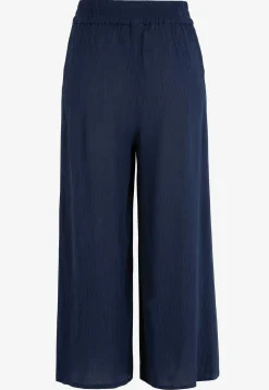 Forårsbukser|Culottes-Cellbes of Sweden Kreppede culottebukser Marine