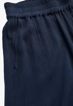 Forårsbukser|Culottes-Cellbes of Sweden Kreppede culottebukser Marine