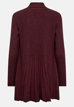 Cardiganer|Cardiganer-Freequent Lang, ribbet cardigan | Cellbes