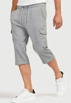 Shorts-Cellbes of Sweden Lange sweatshirt-shorts med cargolommer Gråmeleret