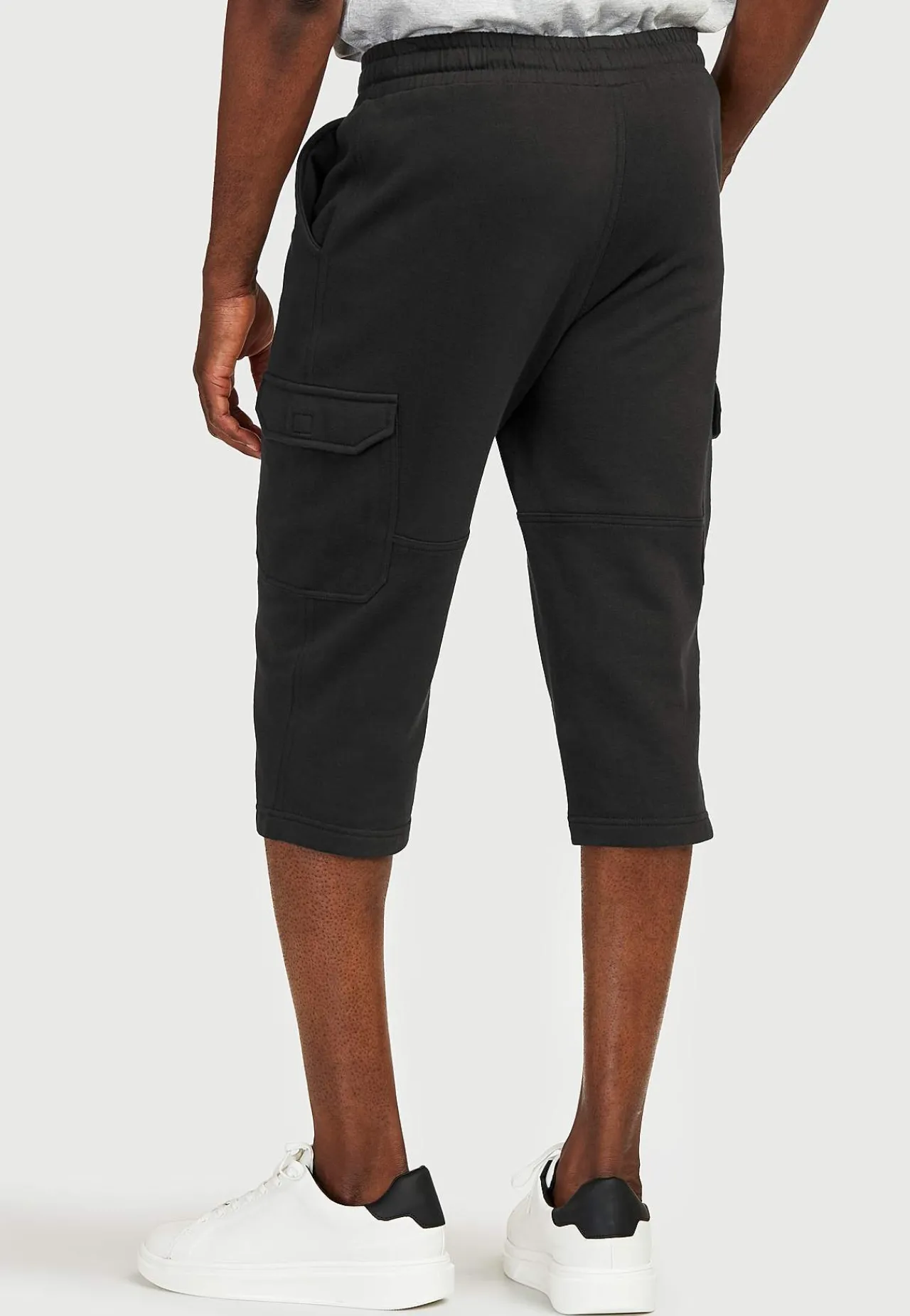 Shorts-Cellbes of Sweden Lange sweatshirt-shorts med cargolommer Sort