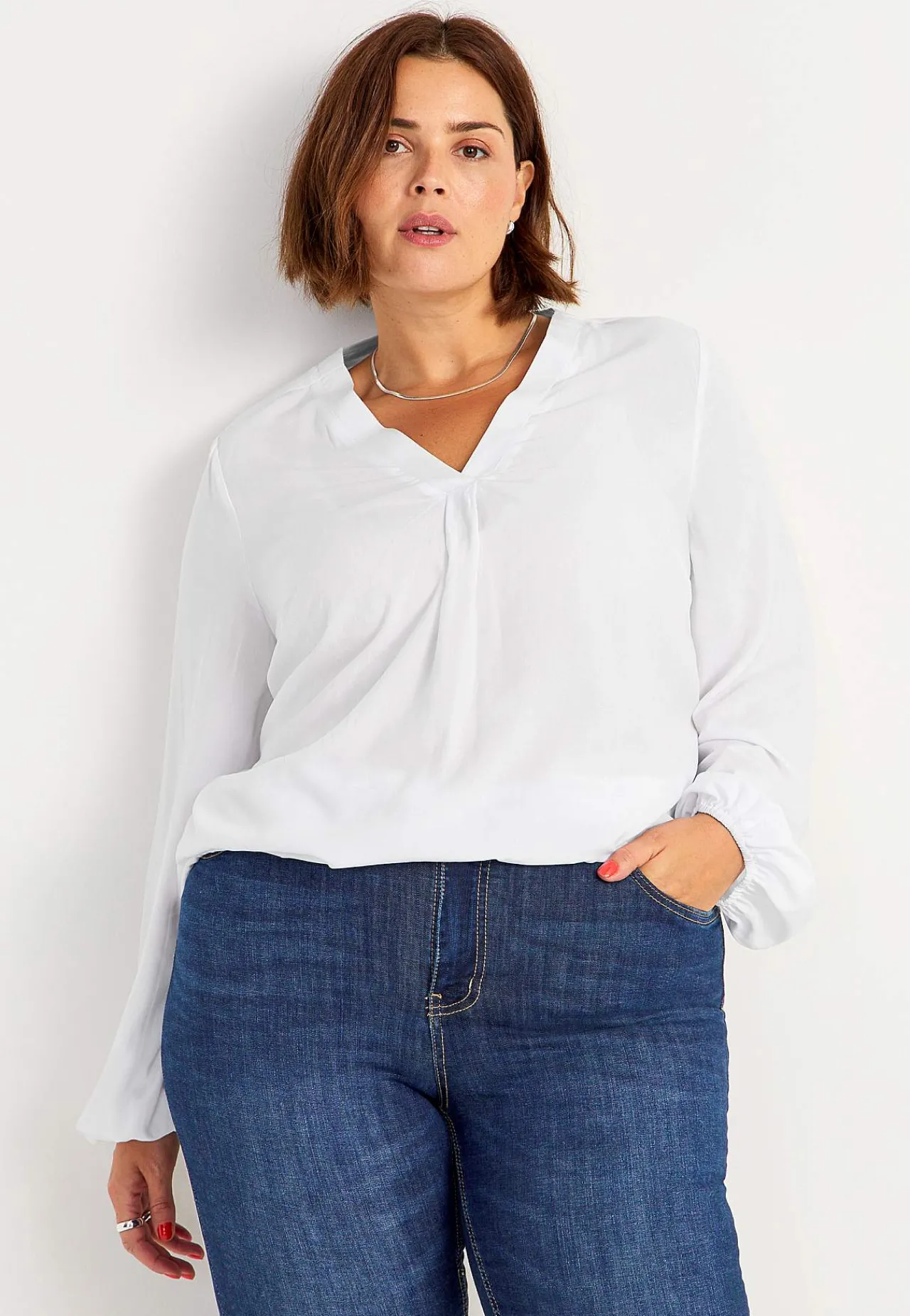 Bluser-Cellbes of Sweden Langærmet bluse Hvid