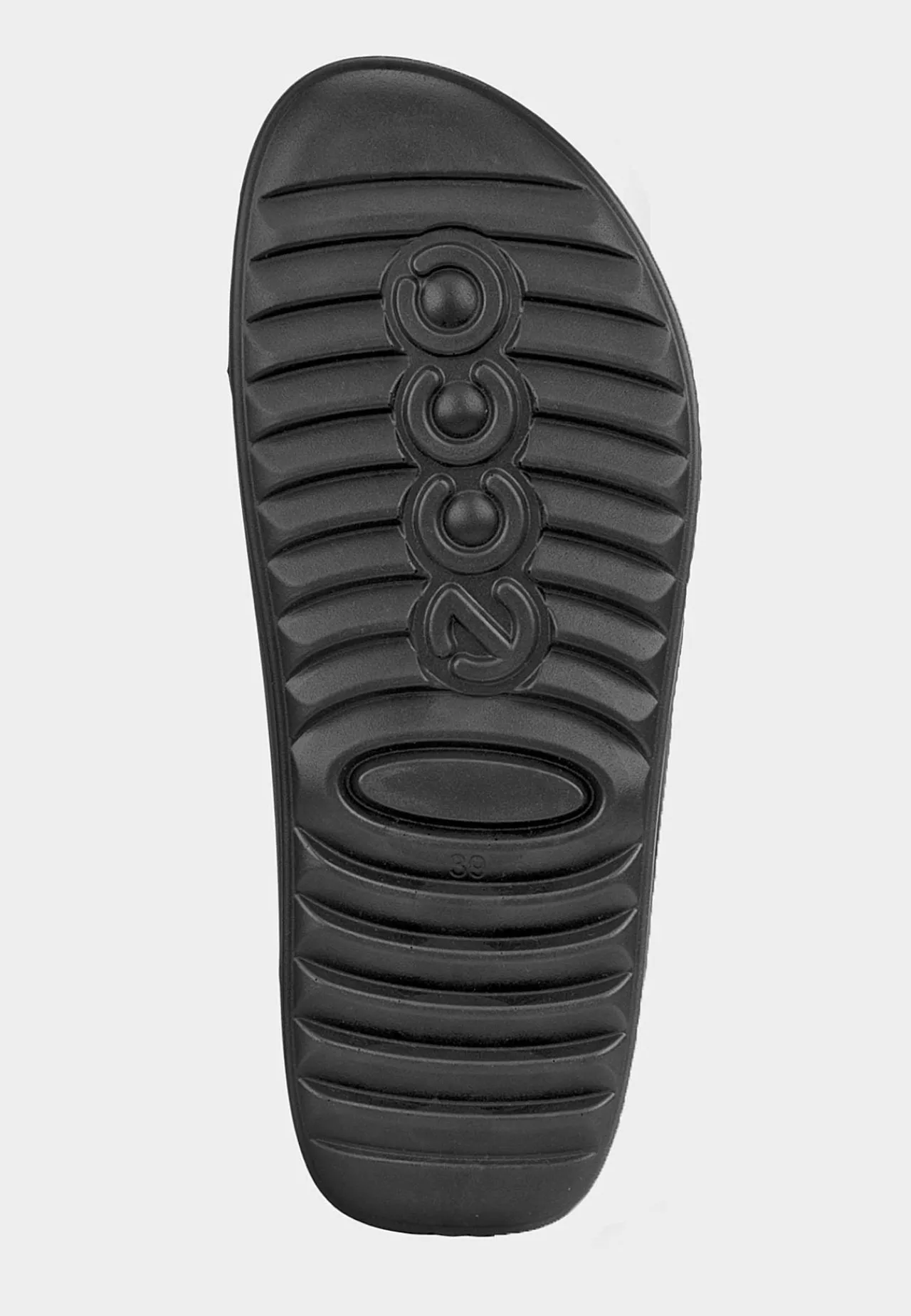 Lædersko|Sandaler-Ecco Lædersandal Cozmo Sort