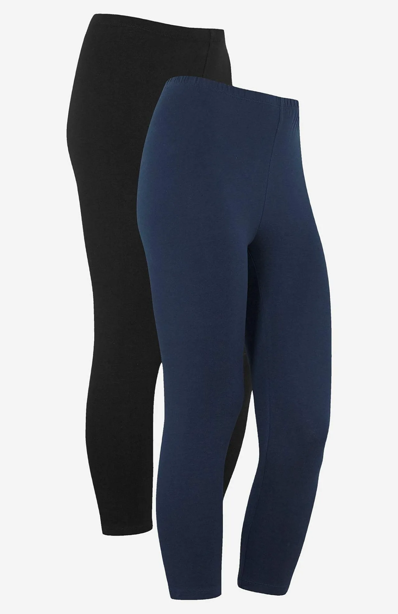 Caprileggings|Flerpak Leggings-Cellbes of Sweden Leggings Frida 2-pack Marine + Sort