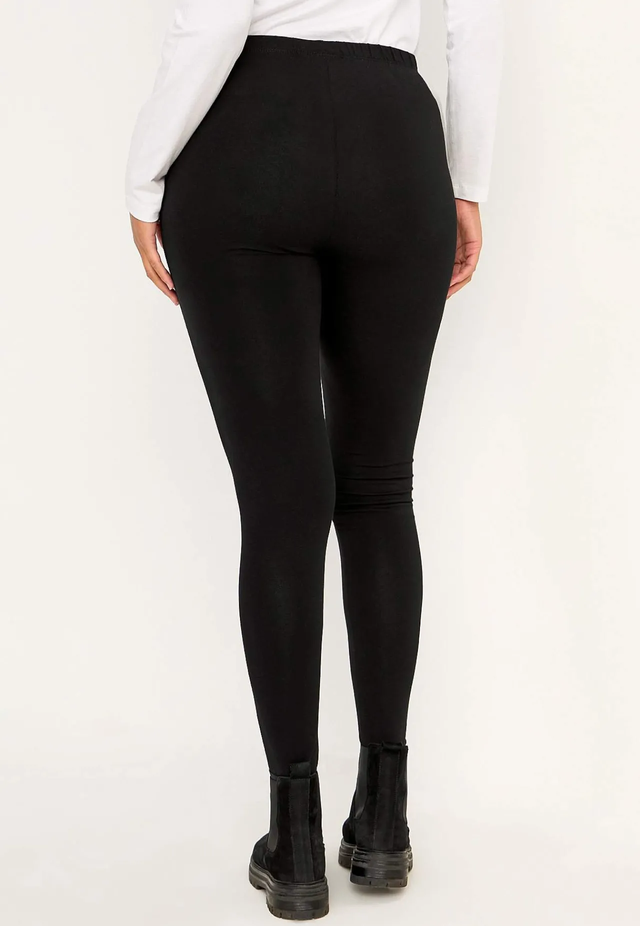 Bukser Og Leggings|Undertøj-Cellbes of Sweden Leggings i bomuld Fia Sort