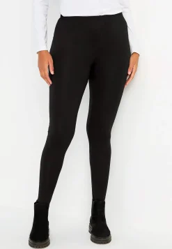 Flerpak Leggings|Flerpak Leggings- Leggings i bomuld Fia 2-pack Sort + Sort