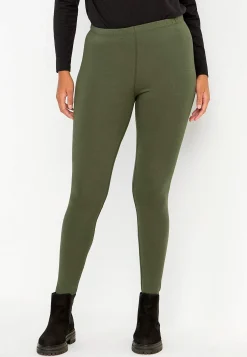 Flerpak Leggings|Flerpak Leggings-Cellbes of Sweden Leggings i bomuld Fia 2-pack Mørkegrøn + Sort