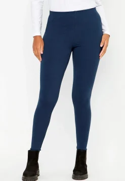 Flerpak Leggings|Flerpak Leggings-Cellbes of Sweden Leggings i bomuld Fia 2-pack Marine + Sort
