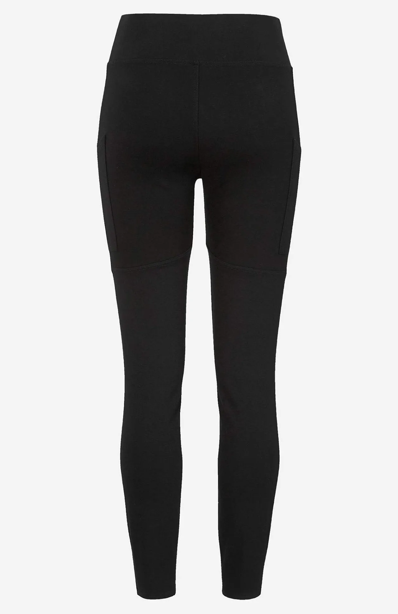 Fritidsbukser|Bukser- Leggings med sidelommer Sort