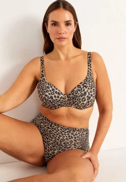 Undertøj|Bh-Cellbes of Sweden Let foret t-shirt-bh Sara Leopard