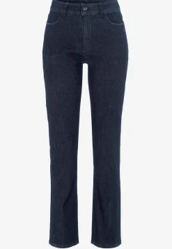 Lige Bukser|Høj Talje-Cellbes of Sweden Lige jeans i denim med superstræk Sara | Cellbes