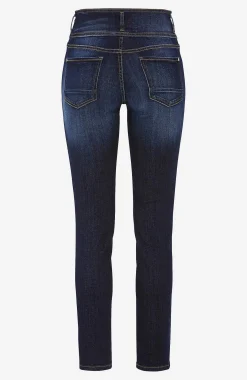 Høj Talje|Flere Længder-Cellbes of Sweden Lige jeans med høj talje Blå denim