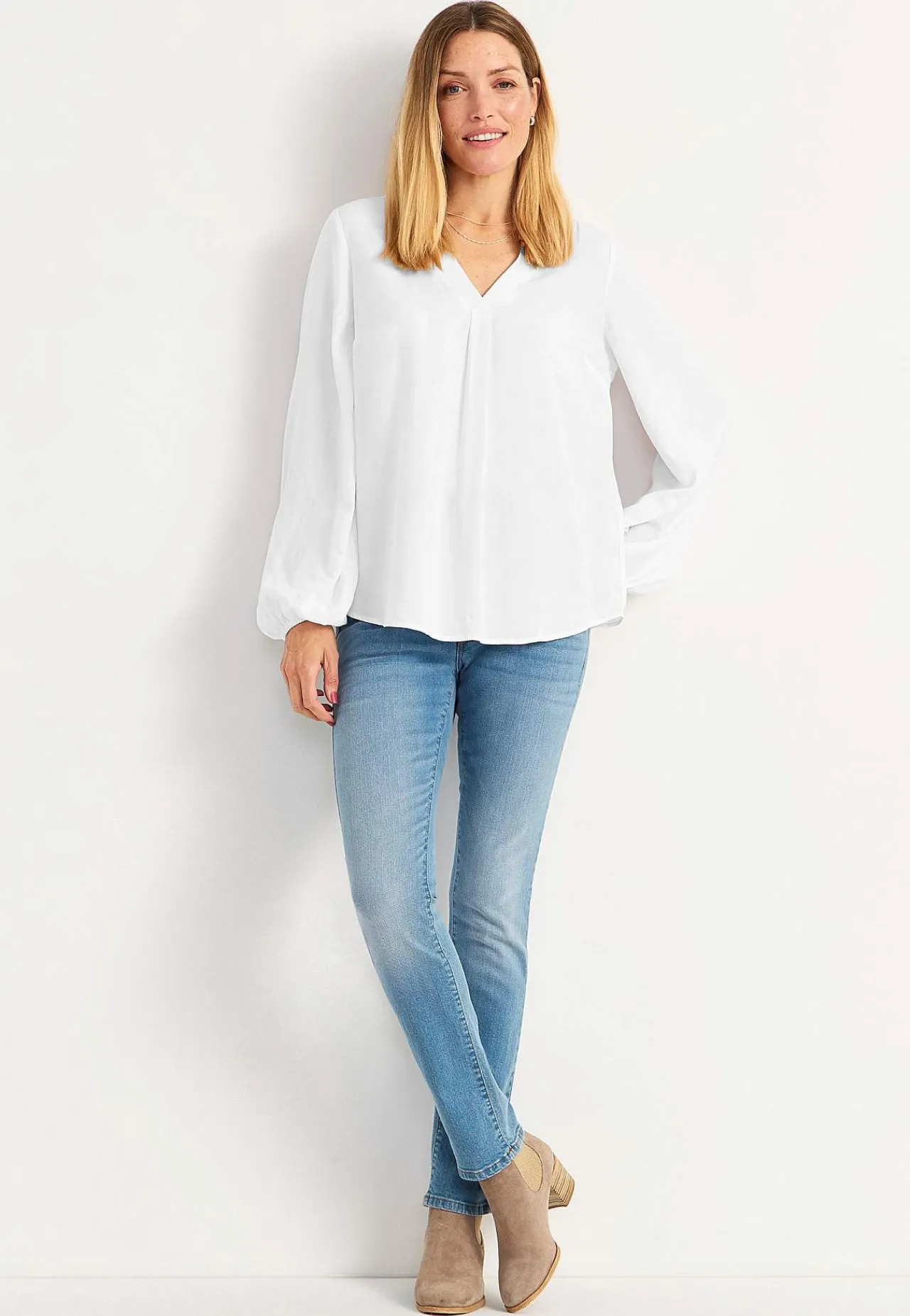 Høj Talje|Flere Længder- Lige jeans med høj talje | Cellbes