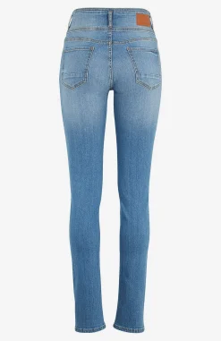 Høj Talje|Flere Længder- Lige jeans med høj talje | Cellbes