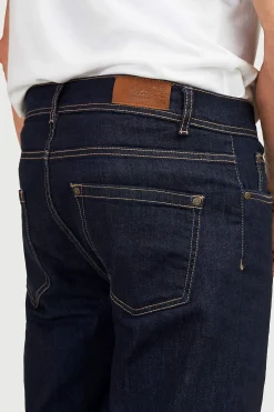 Regular Fit- Lige jeans med stræk Blå
