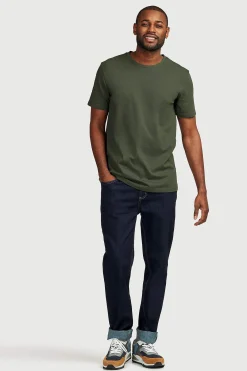 Regular Fit- Lige jeans med stræk Blå