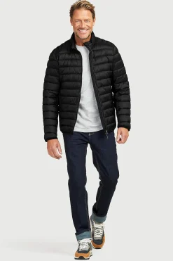 Regular Fit- Lige jeans med stræk Blå