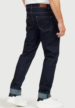 Regular Fit- Lige jeans med stræk Blå