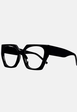 Læsebriller- Læsebrille med etui Sort