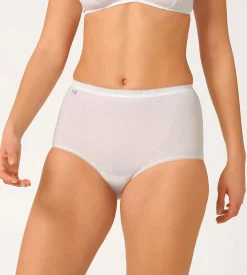 Undertøj|Flerpak Undertøj-Sloggi Maxitrusse Basic+ 3-pack Hvid