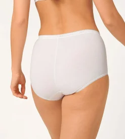 Undertøj|Flerpak Undertøj-Sloggi Maxitrusse Basic+ 3-pack Hvid