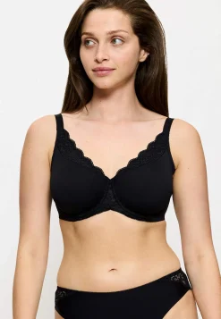 Undertøj|Bh-Triumph Minimizer-BH med bøjle Amourette Sort
