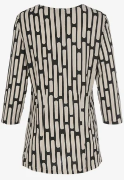 Mønstrede|3/4 Ærmet-Cellbes of Sweden Mønstret jerseytunika Beige / Mønstret