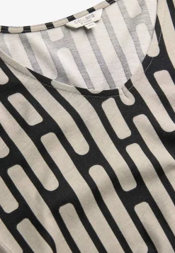 Mønstrede|3/4 Ærmet-Cellbes of Sweden Mønstret jerseytunika Beige / Mønstret