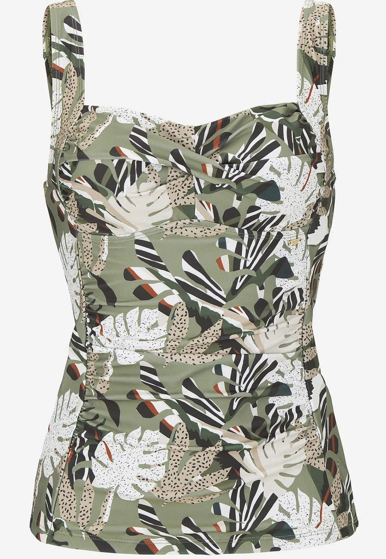Bikinier|Tankini-Cellbes of Sweden Mønstret tankinitop med shaping-effekt | Cellbes