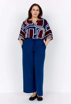 Toppe|Bluser- Mønstret viskosebluse | Cellbes