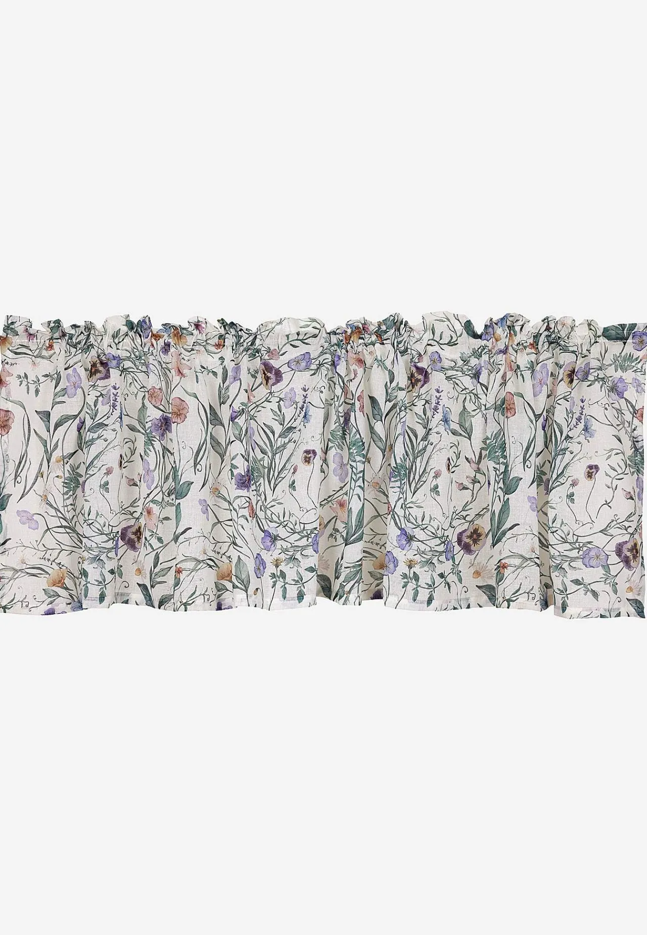 Gardinkapper-Fondaco Multibåndskappe med et blomstermønster Offwhite / Blomstret