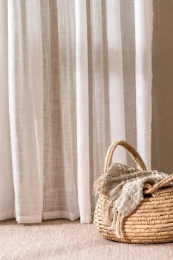 Gardinlængder|Multibåndslængder-Cellbes of Sweden Multibåndslængder med hørfølelse 2-pack Offwhite